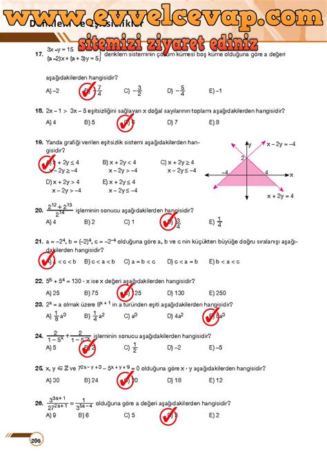 9 sınıf dikey yayıncılık matematik ders kitabı cevapları
